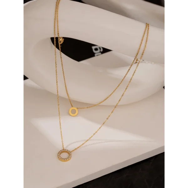 Colar Mix Paris Banho em Ouro 18k - Imagem 2
