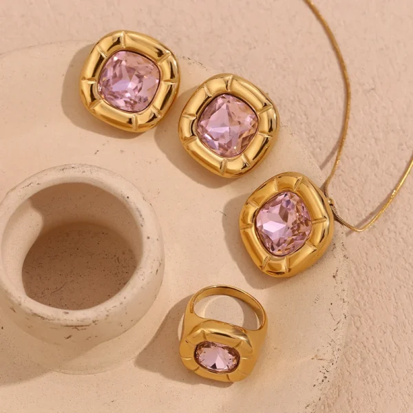 Brinco Cocktail Dulcis Banho em Ouro 18k - Imagem 2