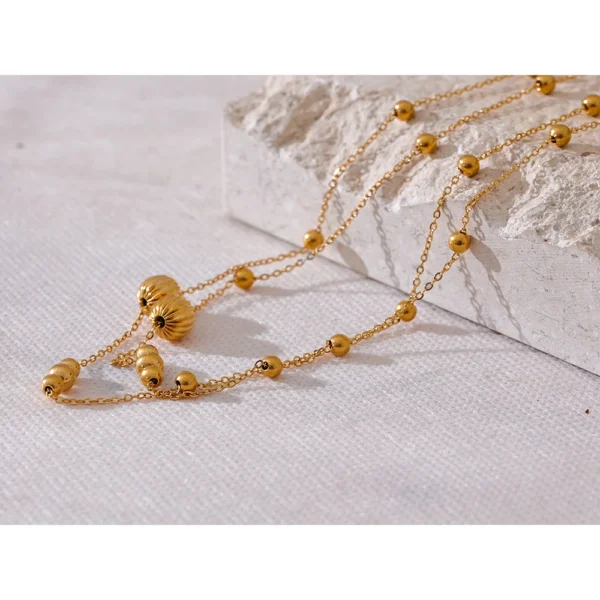 Colar Cecília Banho em Ouro 18k - Imagem 2
