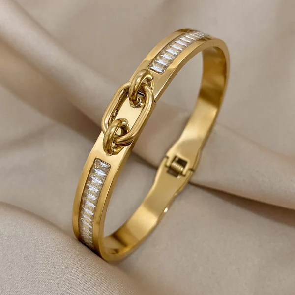 Bracelete Hera Banho em Ouro 18k - Imagem 3