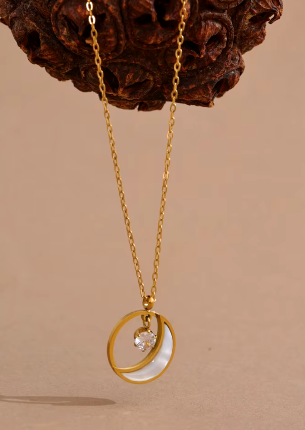 Colar Luanodia Banho em Ouro 18k - Imagem 2