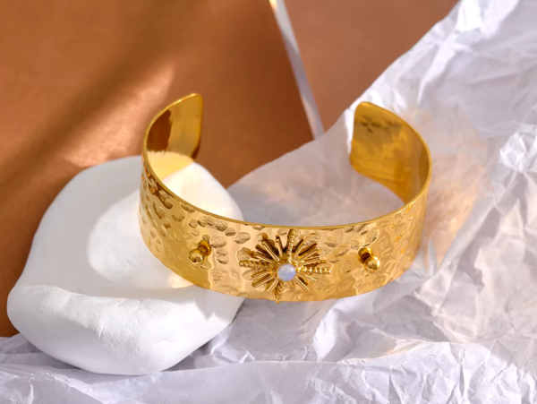 Bracelete Solaris Banho em Ouro 18k - Imagem 3