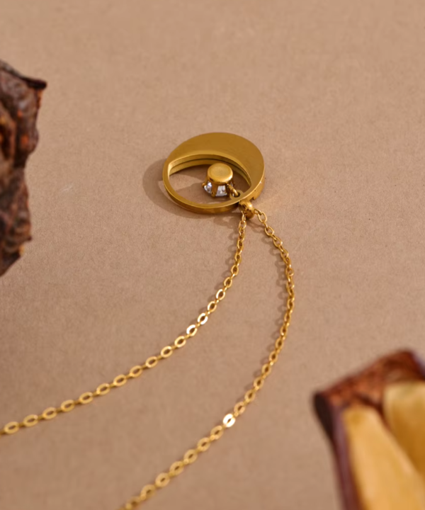 Colar Luanodia Banho em Ouro 18k - Imagem 3