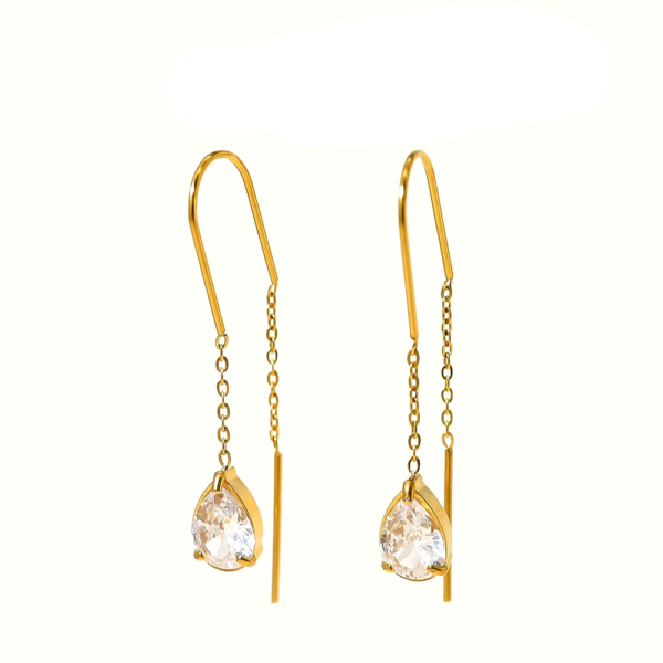 Brinco Jully Banho em Ouro 18k