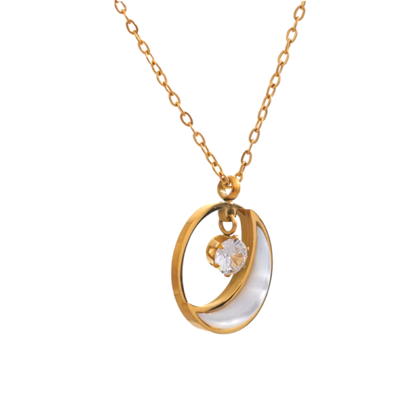 Colar Luanodia Banho em Ouro 18k