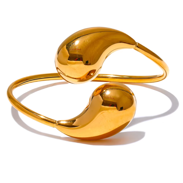 Bracelete Gota Banho em Ouro 18k