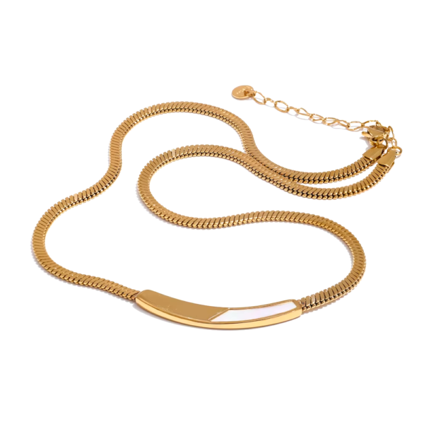 Colar Cadência & Estilo Banho em Ouro 18k