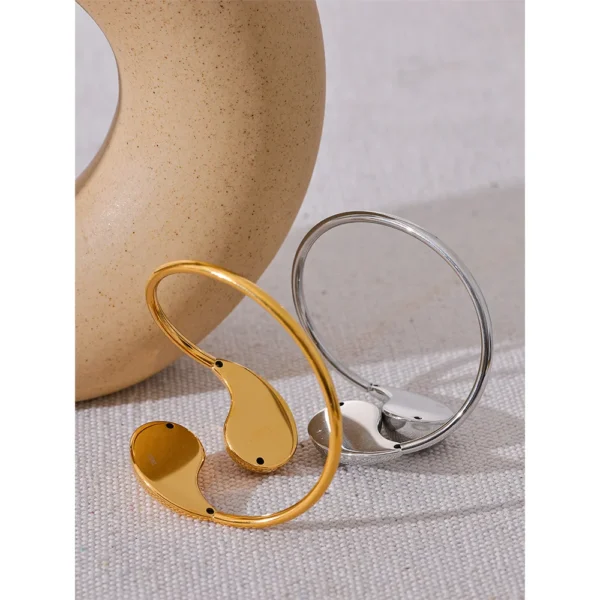 Bracelete Gota Banho em Ouro 18k - Imagem 5