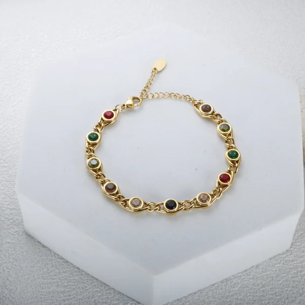 Pulseira Chloé Banho em Ouro 18k - Imagem 2