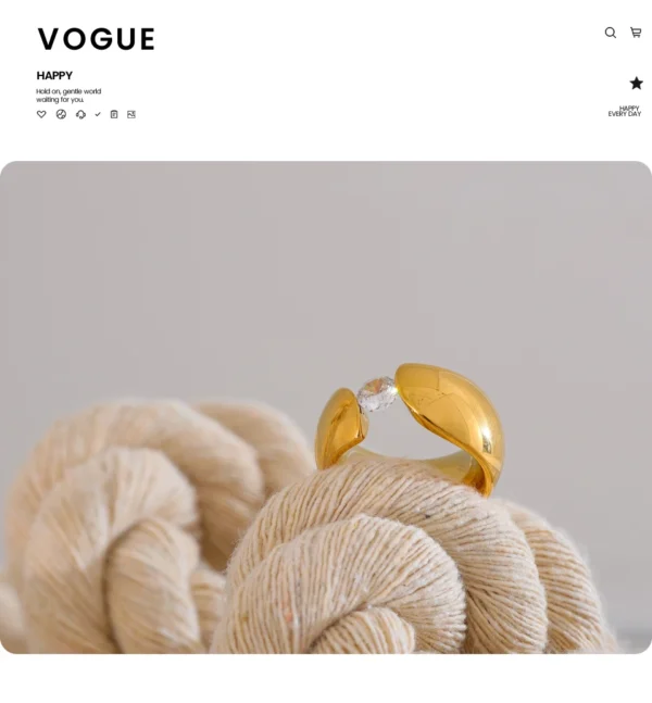 Anel Ponto de Luz Banho em Ouro 18k - Imagem 10