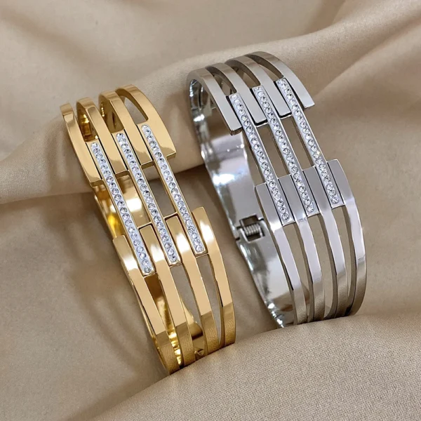 Bracelete Afrodite Banho em Ouro 18k - Imagem 2