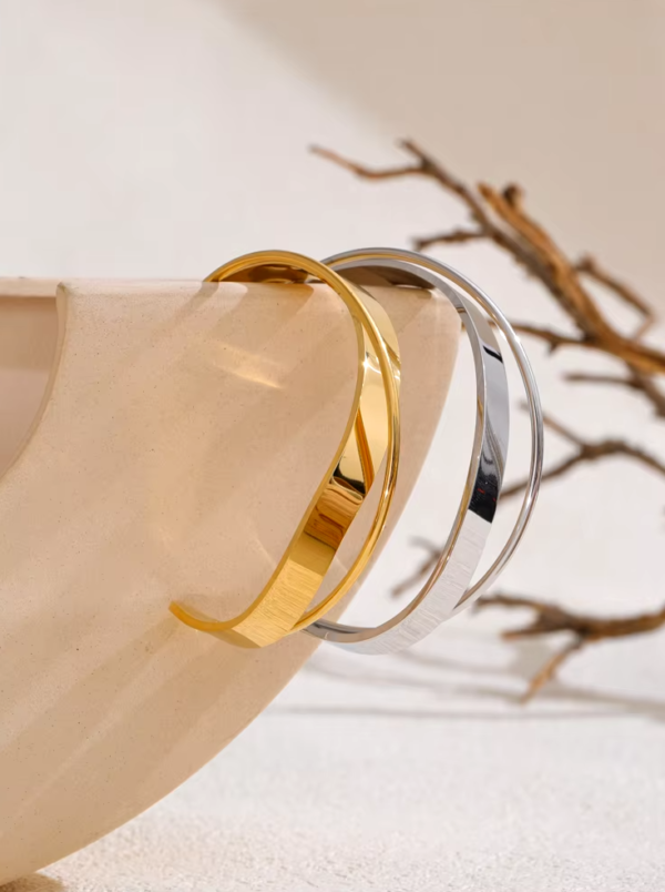 Bracelete Inter Banho em Ouro 18k - Imagem 2
