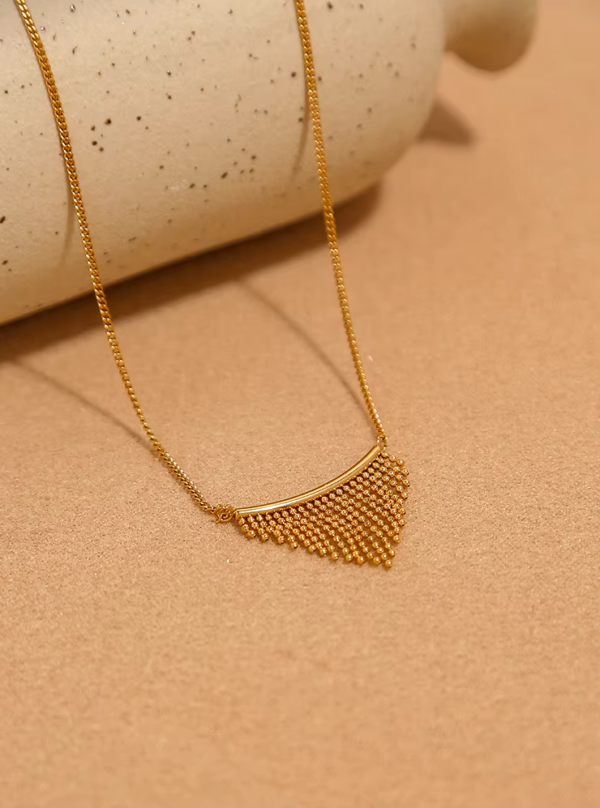Colar Sicília Banho em Ouro 18k - Imagem 2